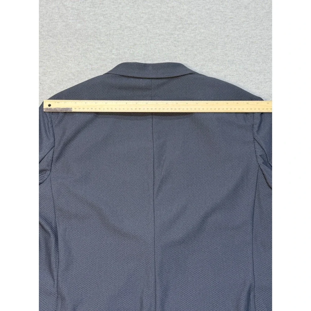 Twillory Performance Blazer Mens 50R Navy Blue 4-Way Stretch Cooling Tech Jacket